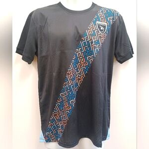 Black and Blue Patterned Men's Shirt Guatemala
